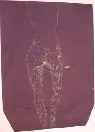 Sébastien Pignon Série des dessins-enveloppes crayon, feutre, aquarelle et encre sur papier 25 x 18,7 cm