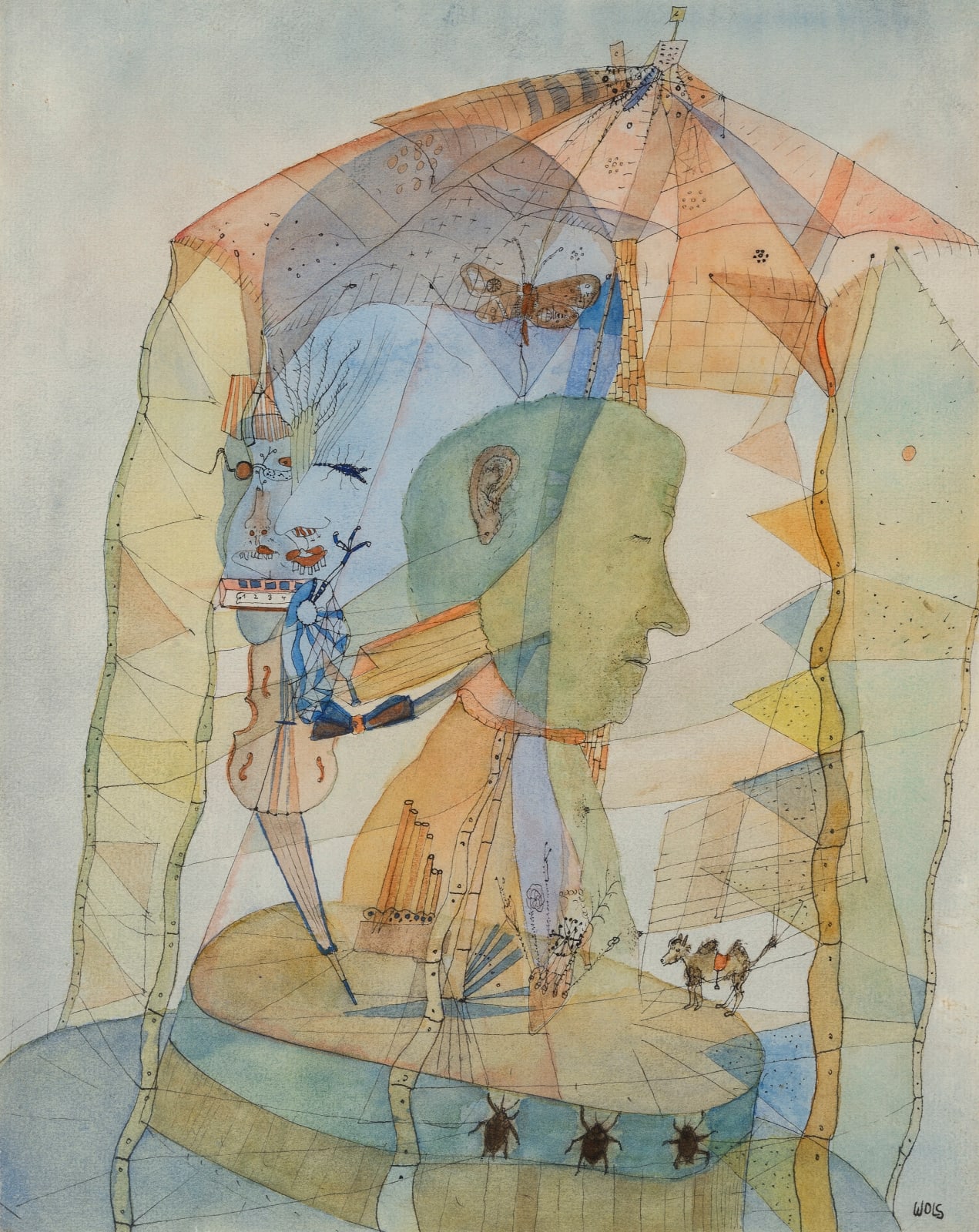 Wols, La Pagode, 1941