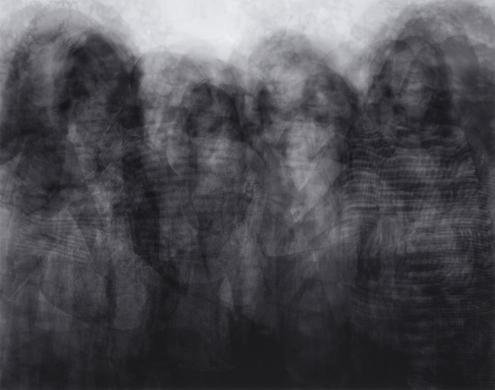 Idris Khan, Every single image of Nicholas Nixon's Brown Sisters, 2004
