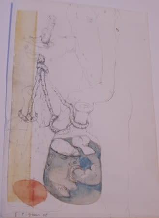 Sébastien Pignon, Série des dessins-enveloppes, 2008