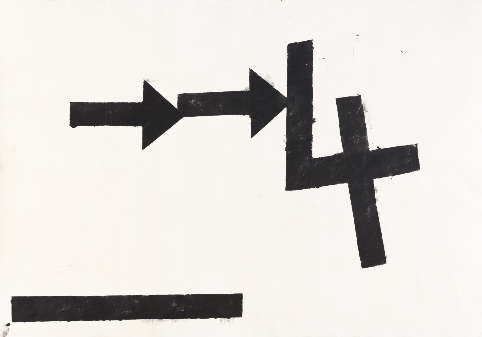 Jannis Kounellis, Senza Titolo, 1961