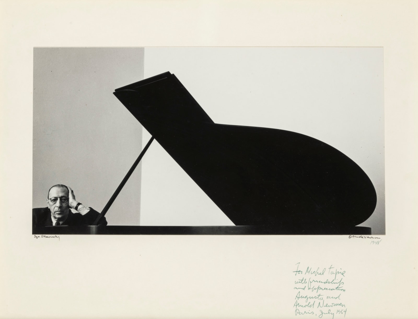Arnold Newman, Strawinsky , 1948