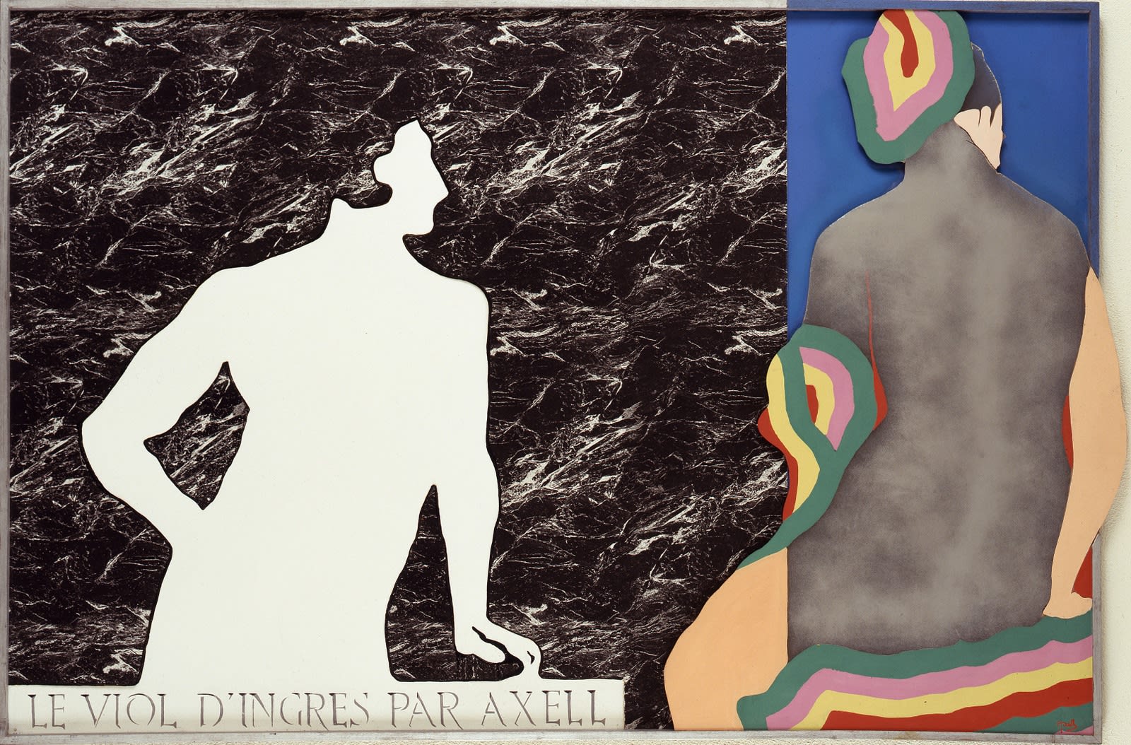 Evelyne Axell, Le viol d'Ingres, 1968