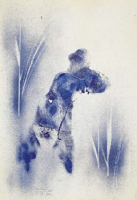 Yves Klein, Anthropométrie sans titre (ANT 162), 1960