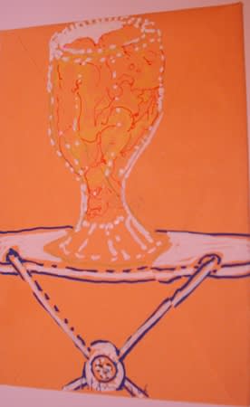 Sébastien Pignon Série des dessins-enveloppes crayon, feutre, aquarelle et encre sur papier 18 x 12 cm