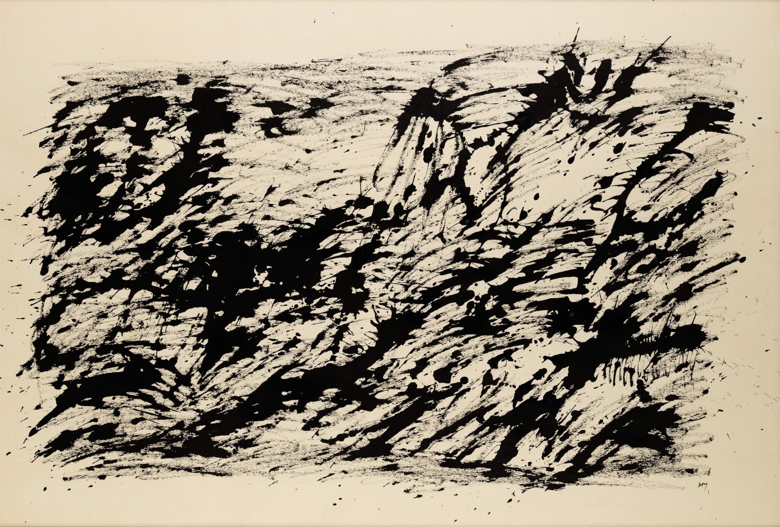 Henri Michaux, Sans titre, 1963-1964