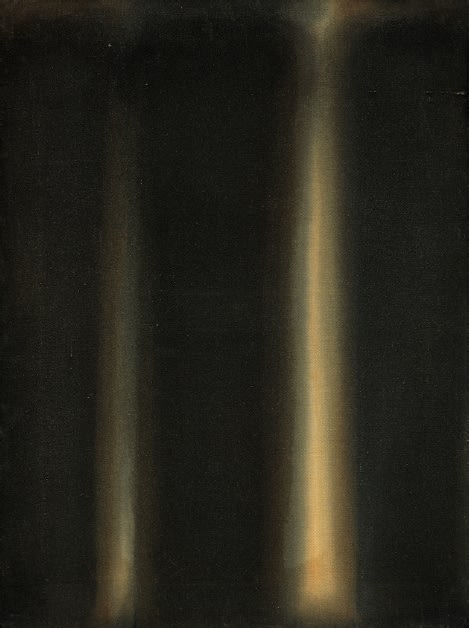 Hyong-Keun Yun Umber-Blue 60,6 x 45,5 cm