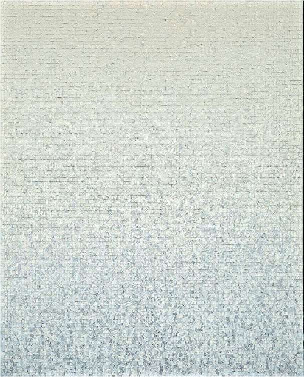 Sang Hwa Chung Untitled 88-10-26 huile sur toile 162,3 x 130,5 cm