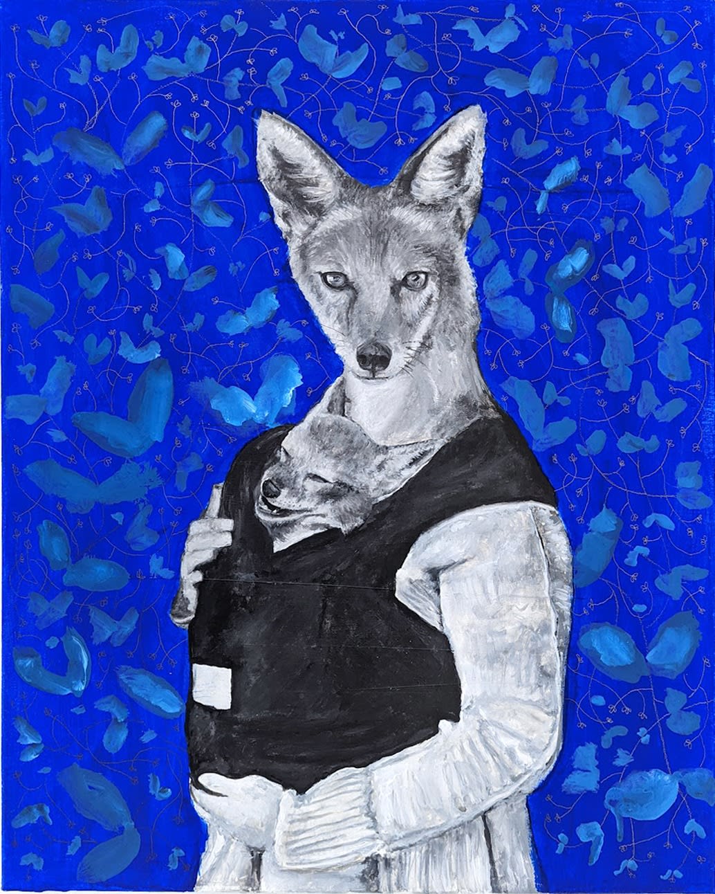Jac Lahav, Foxy (Black Backed Jackal), 2022