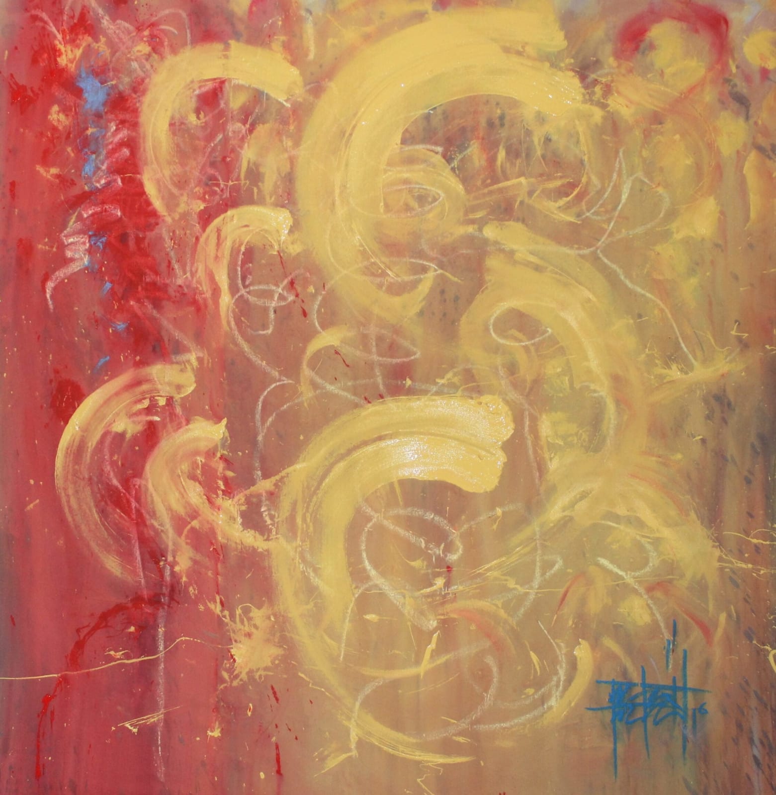 Firouz Farmanfarmaian, Northern Fall, 2016