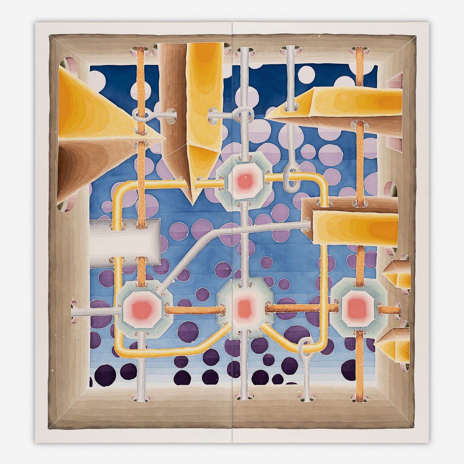 ZMD, Projection / Panel 3 / Primordial Soup, 2019 - 2020