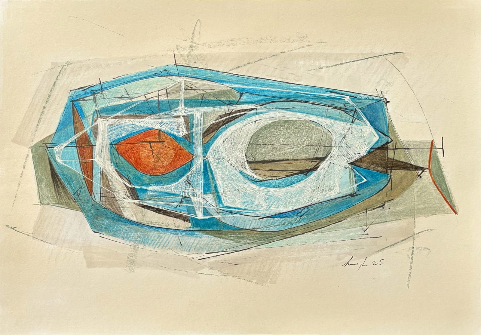 Leigh Davis, Enveloping Tide, 2025