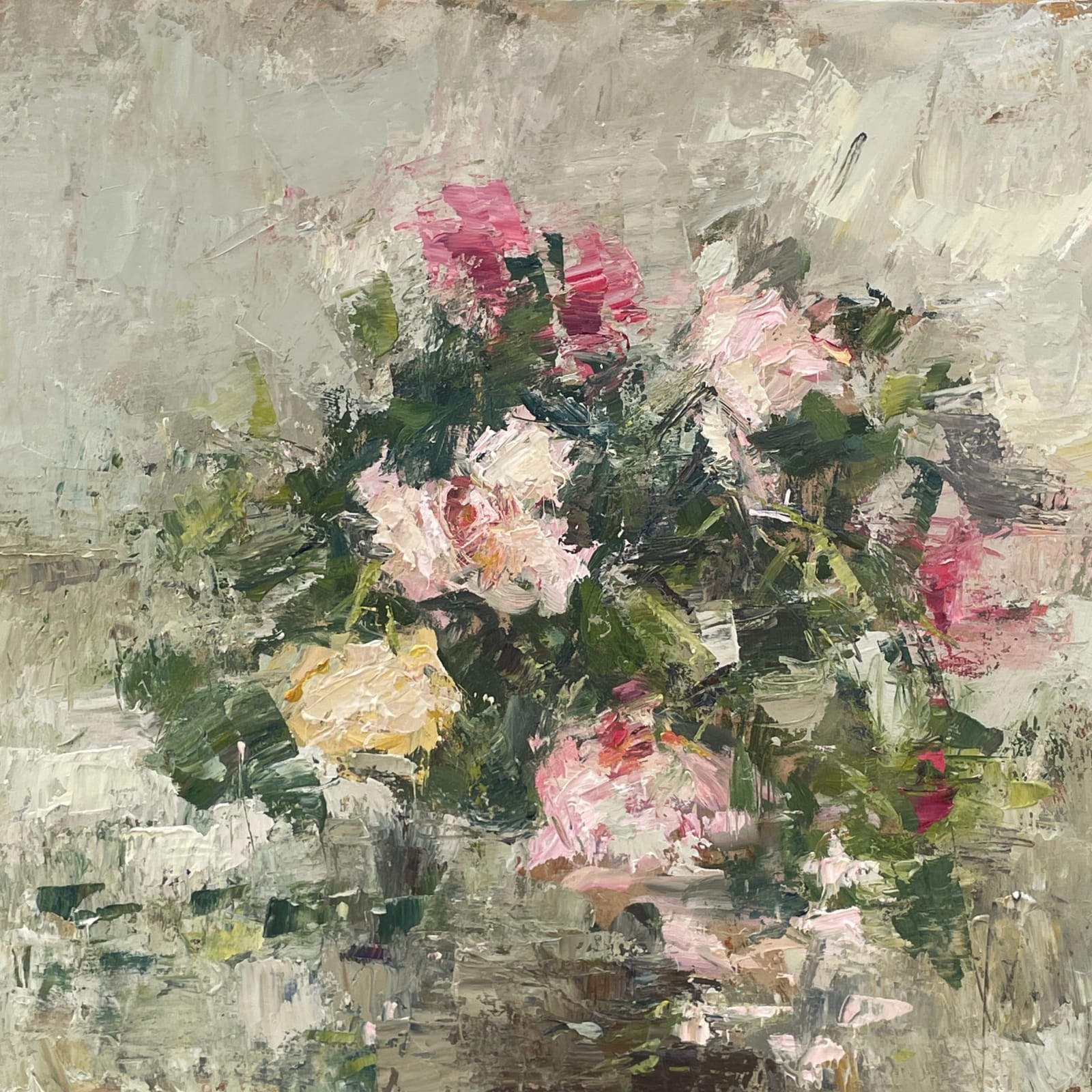 Judy Buxton, A Medley of Roses II, 2025