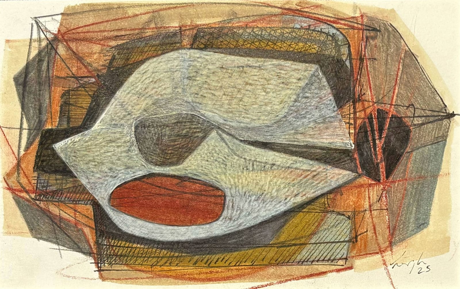 Leigh Davis, Tide Form No.2, 2025