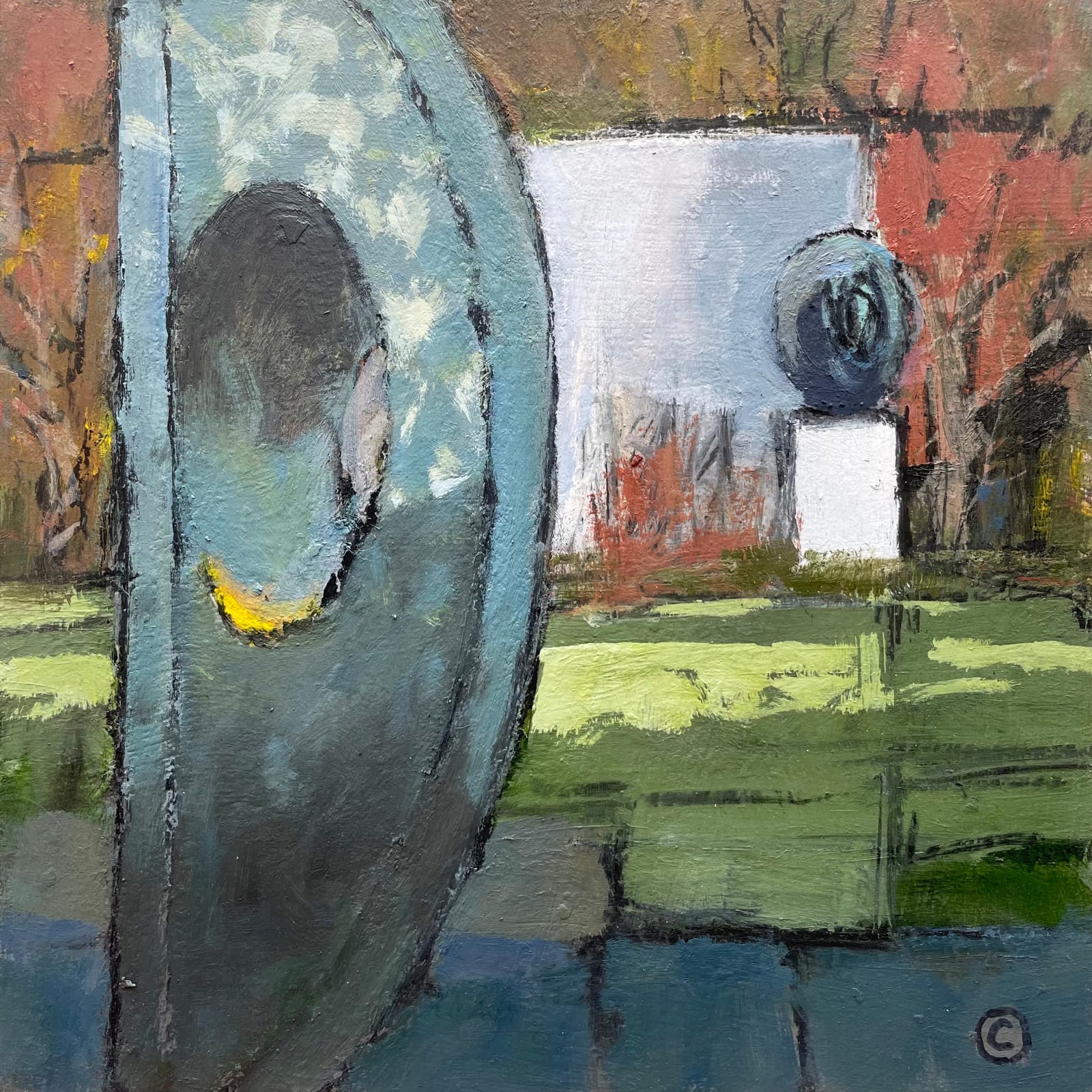 Colin Orchard, Garden in Winter, 2025