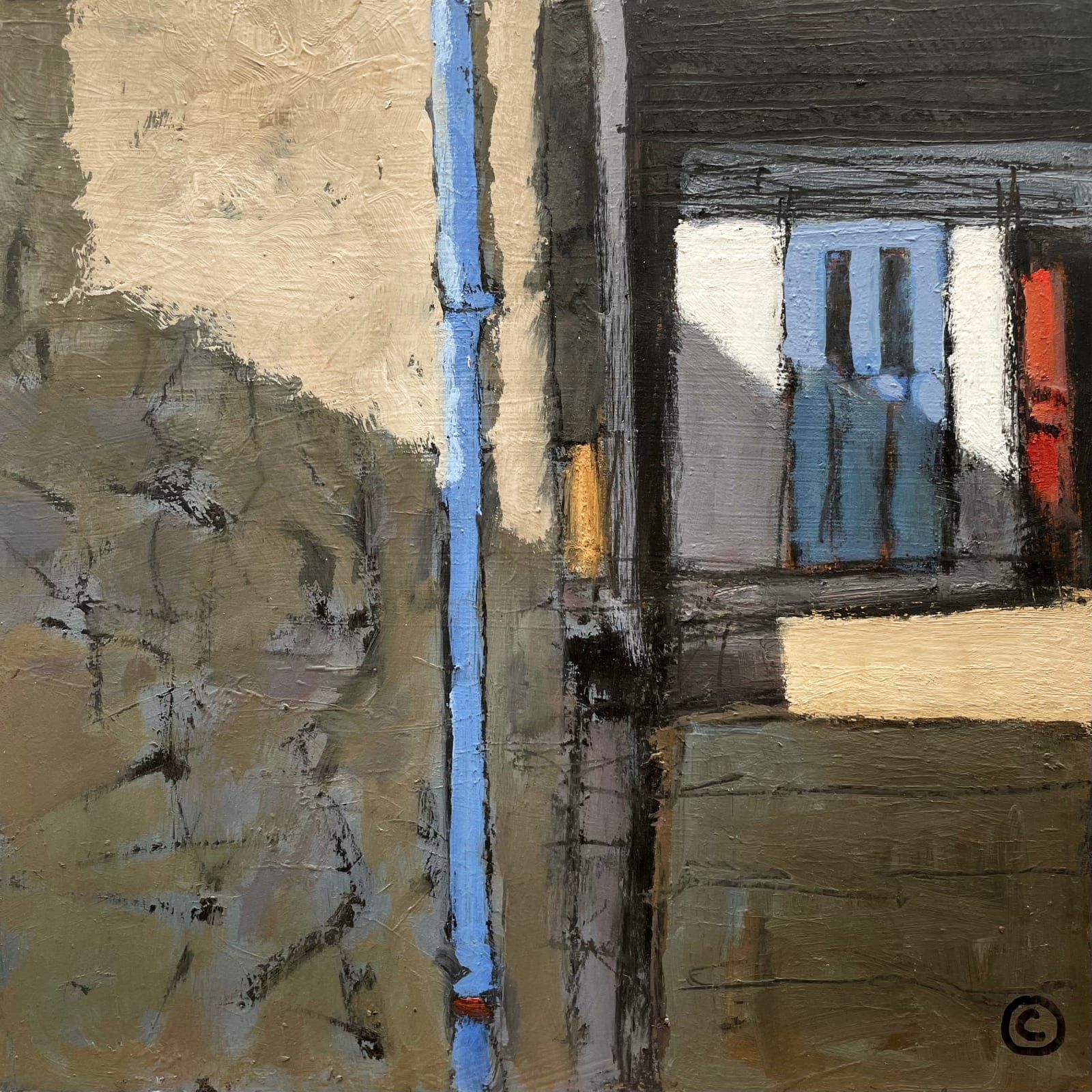 Colin Orchard, Blue Door, 2025