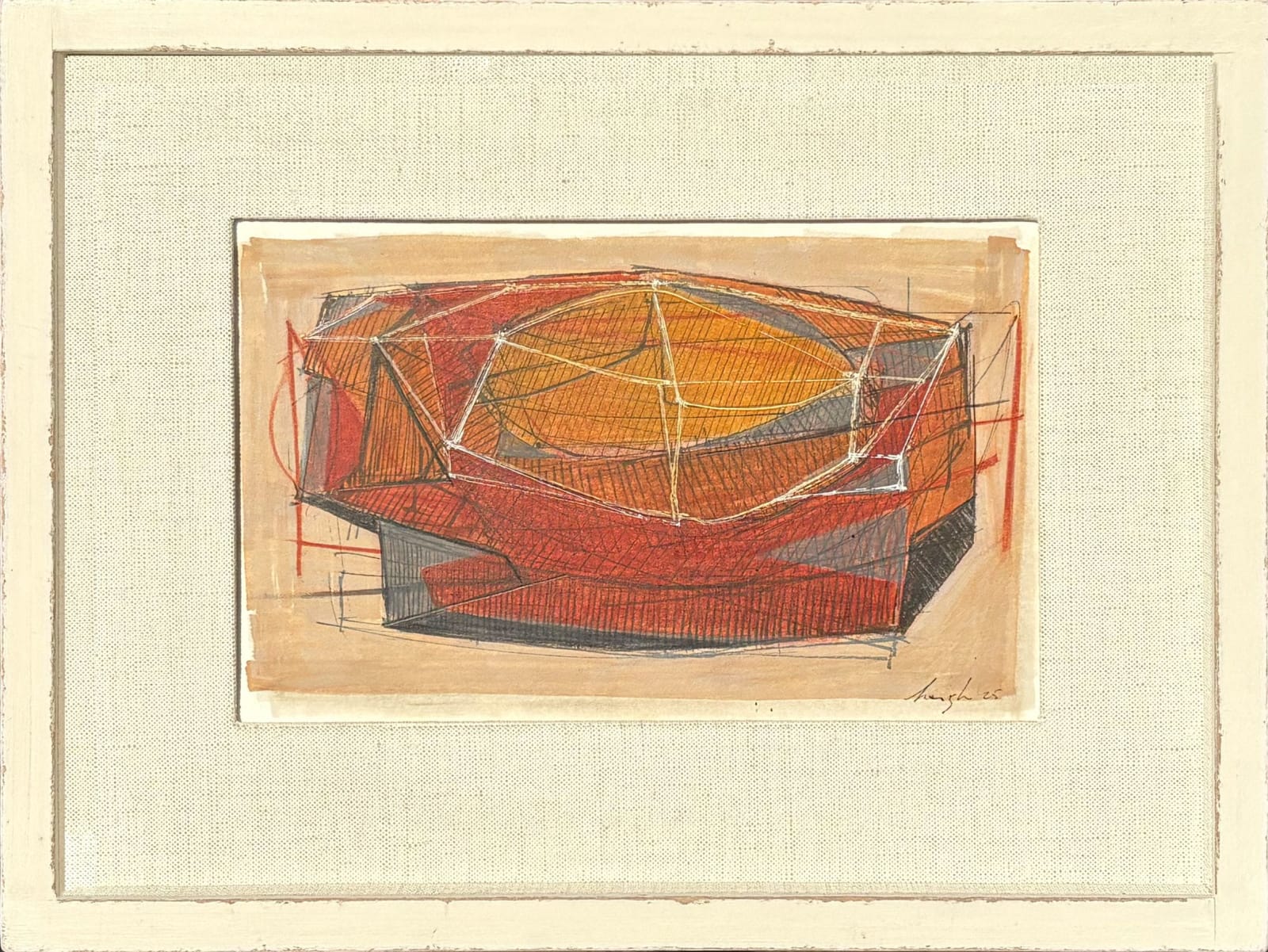 Leigh Davis, Rocks at Low Tide, 2025