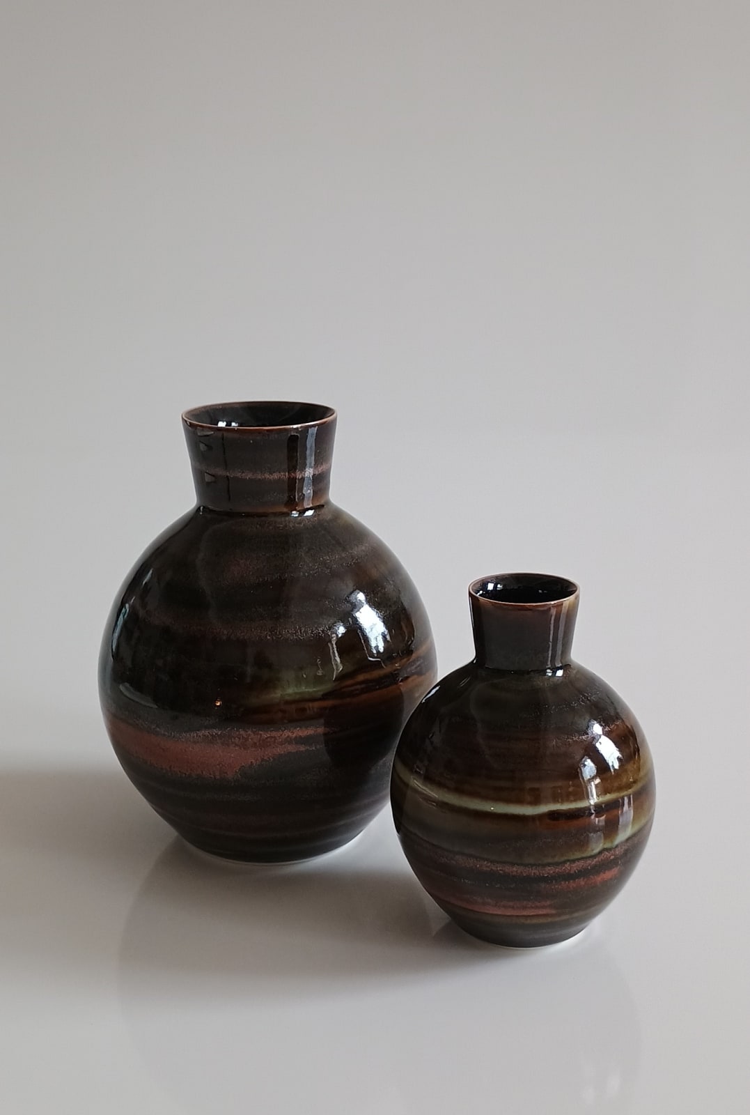 Chris Keenan, 'Stormy' Red Bottle (larger), 2025