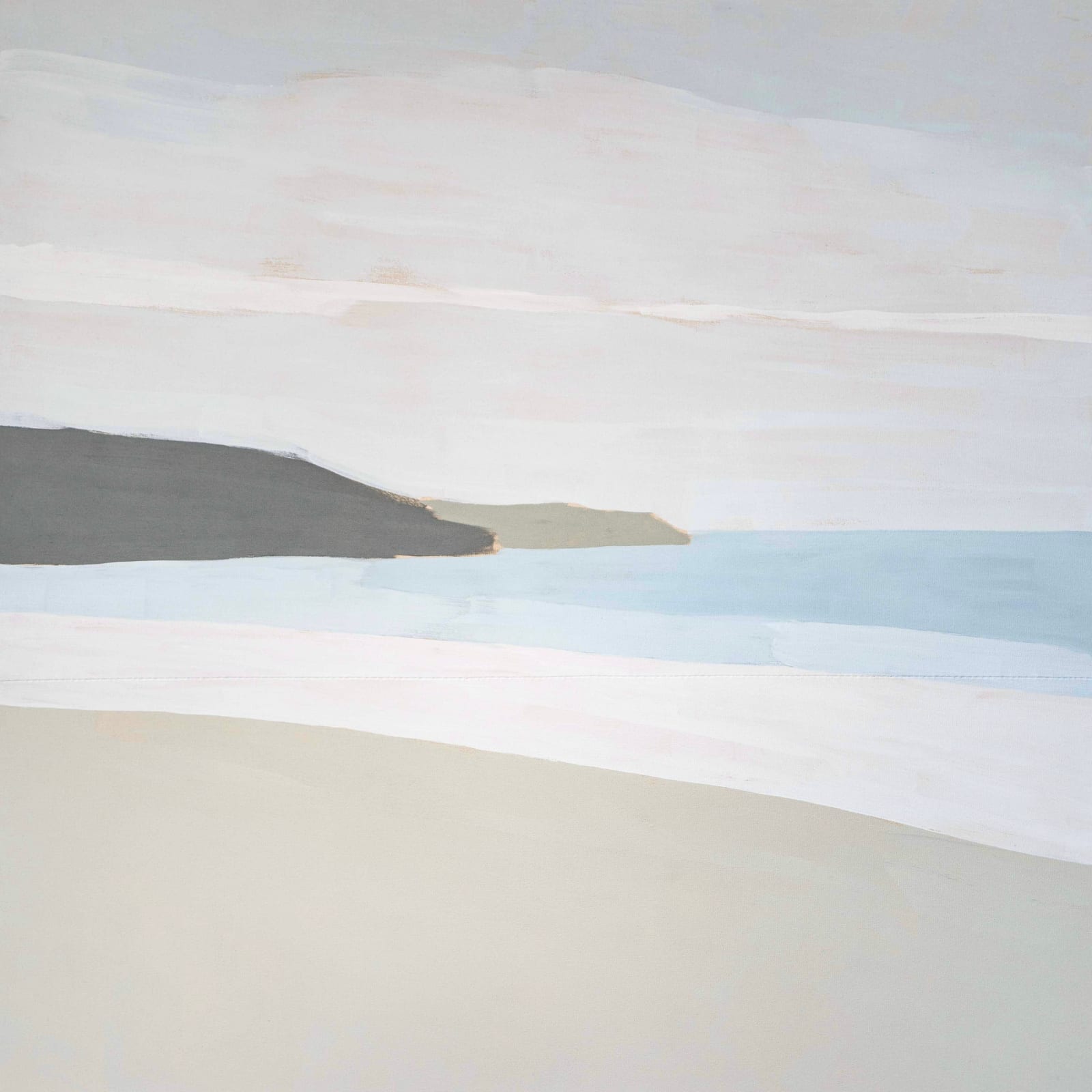 Sarah Woods, Warm Landscape, Carbis Bay, 2025