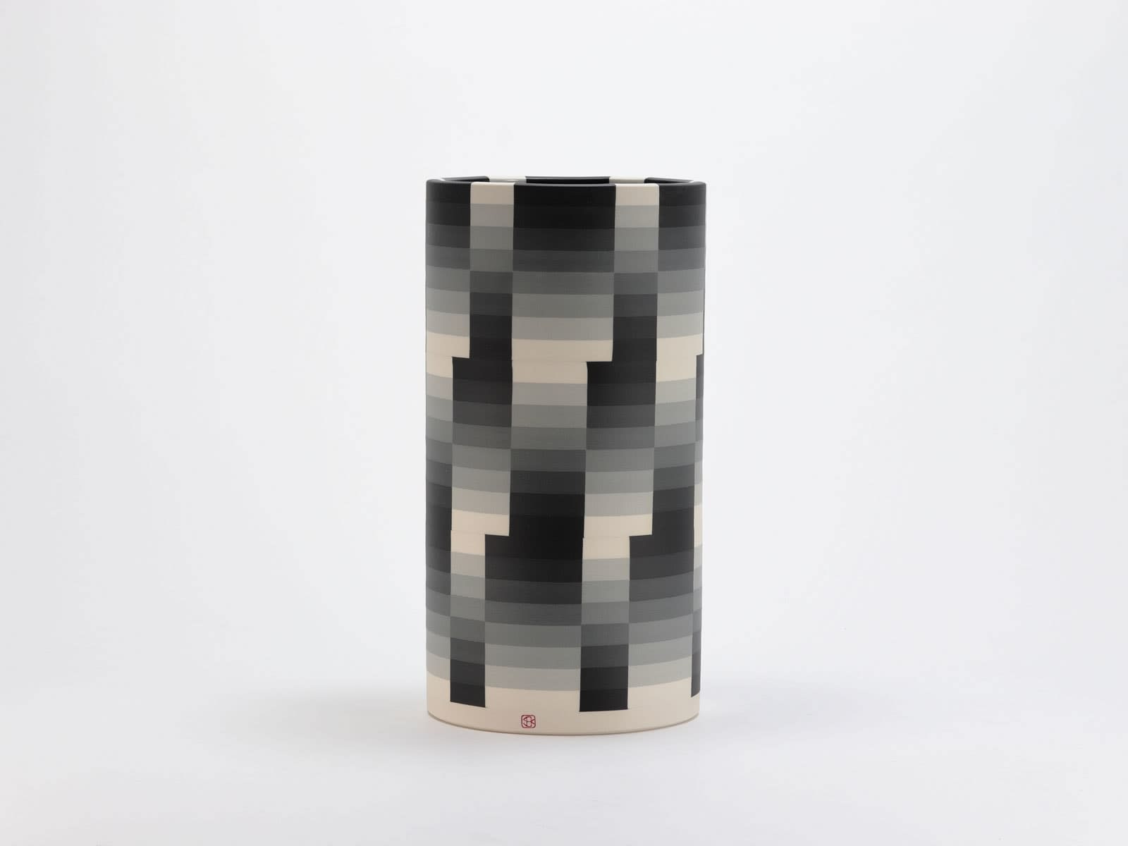 Jin Eui Kim, OPverse - Cylindrical Form (Figure and Ground) IV, 2025