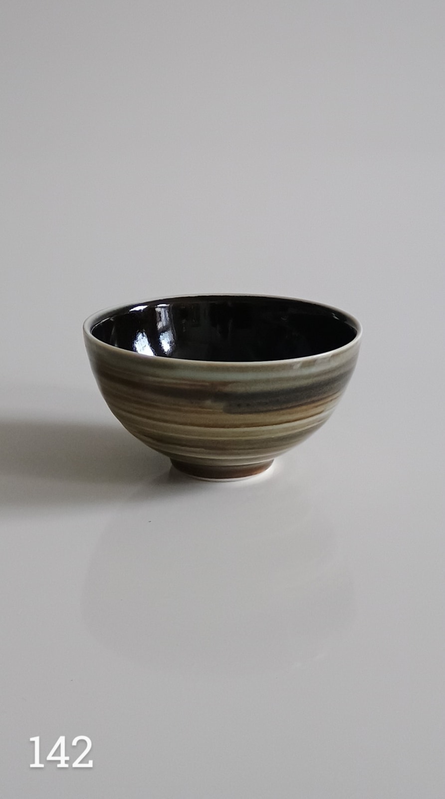 Chris Keenan, Stripey Bowl (142), 2025