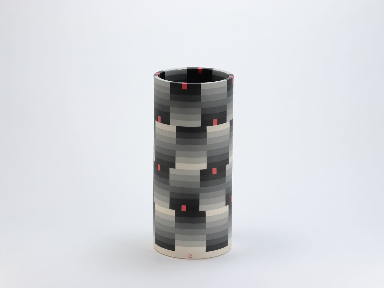 Jin Eui Kim, OPverse - Cylindrical Form (Figure and Ground) I, 2025