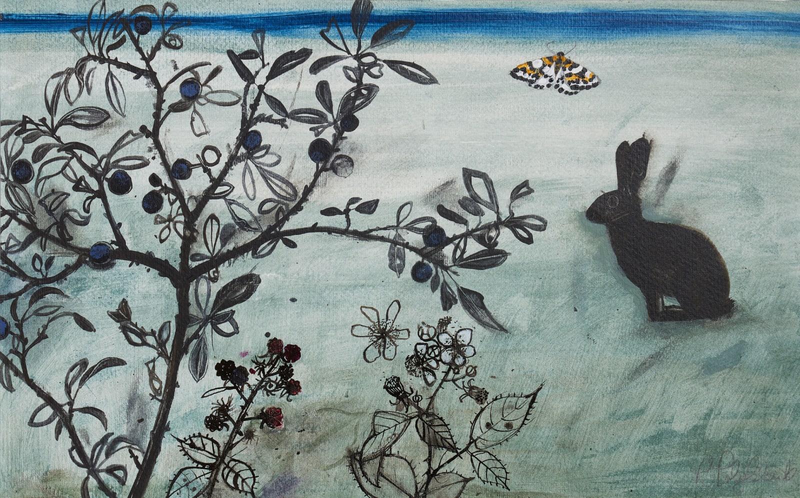 Rebecca Polyblank, The Black Rabbit, 2025