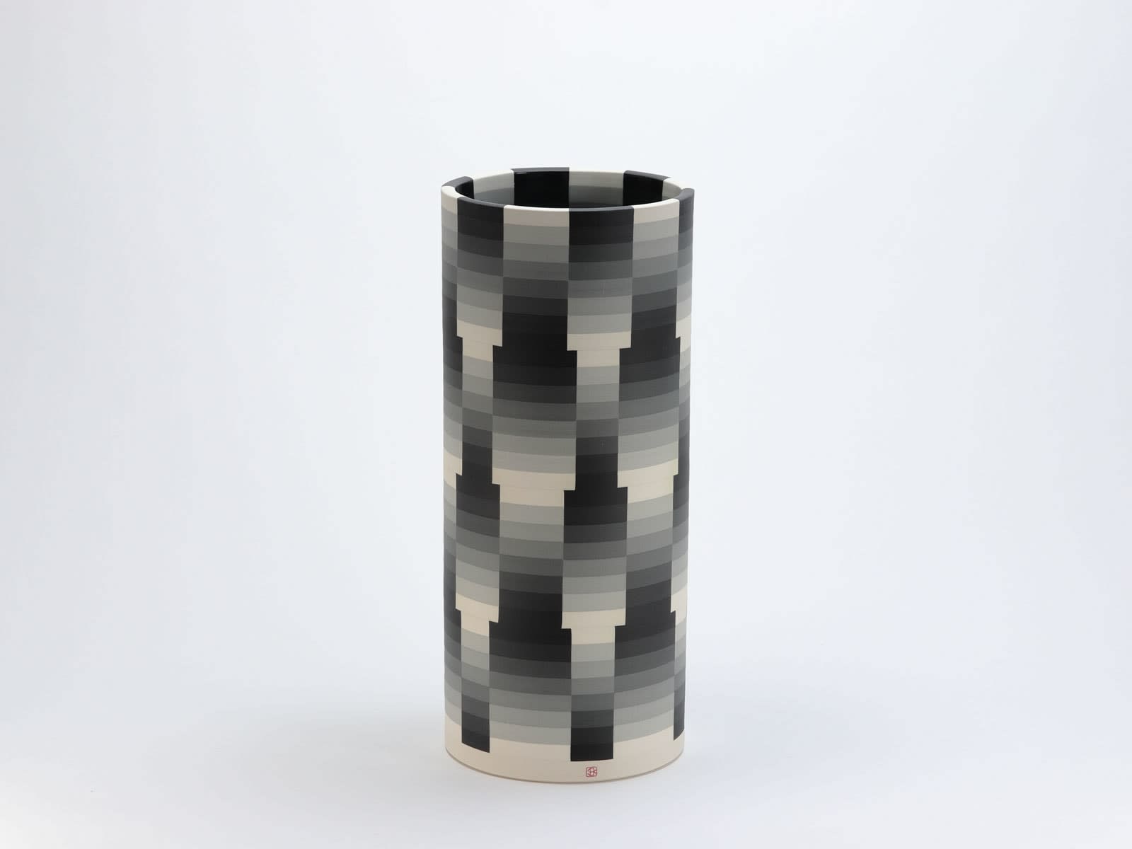 Jin Eui Kim, OPverse - Cylindrical Form (Figure and Ground) II, 2025