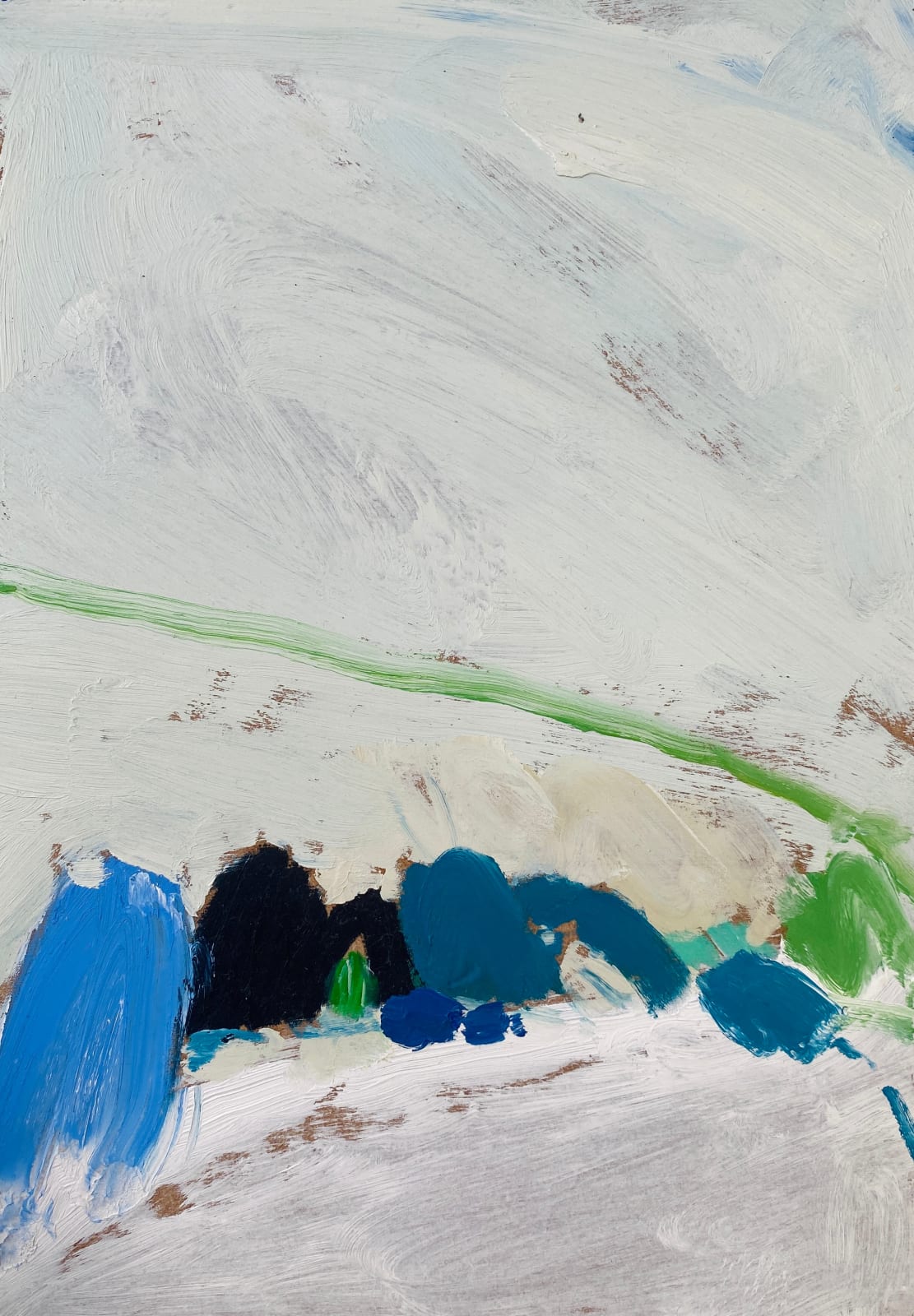 Martha Holmes, Headland & Sea, Porthmeor I, 2025