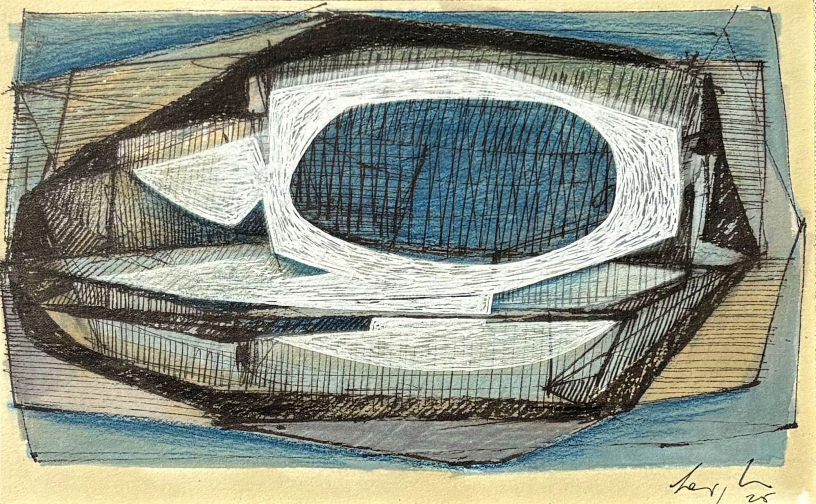 Leigh Davis, Tide Form No.1, 2025