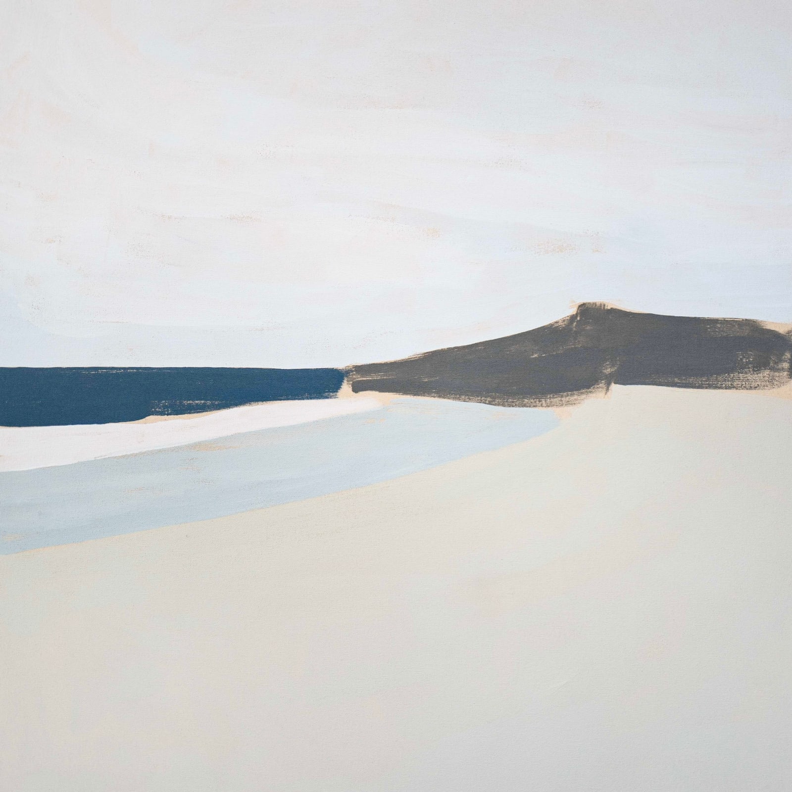Sarah Woods, Warm Light over Porthmeor, 2025