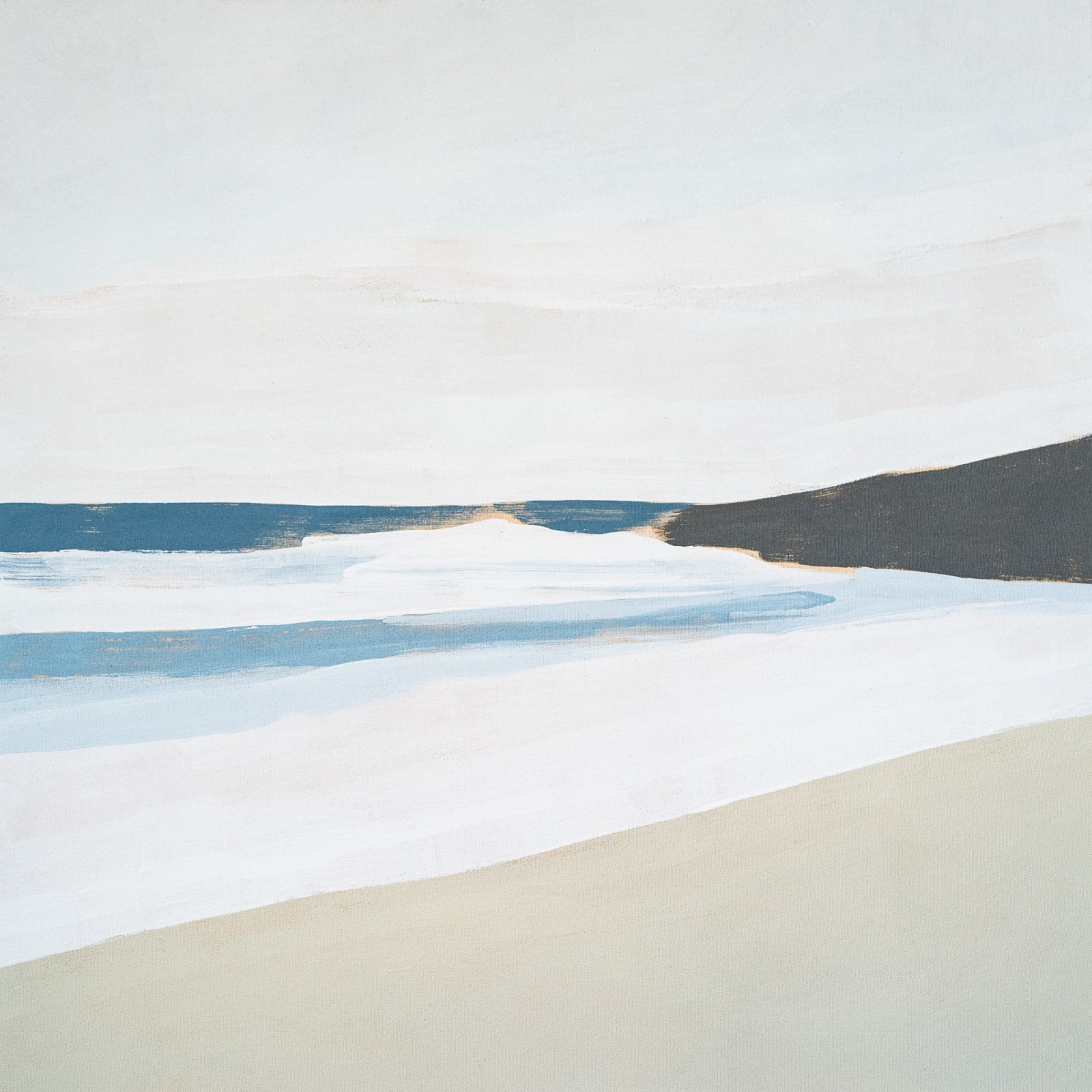 Sarah Woods, Ocean Storm, Porthmeor, 2025