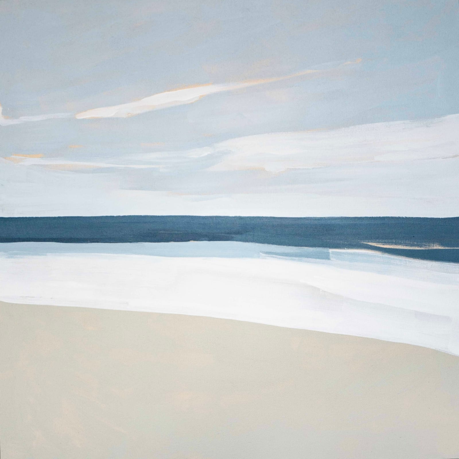 Sarah Woods, Spring Storm, Porthmeor, 2025