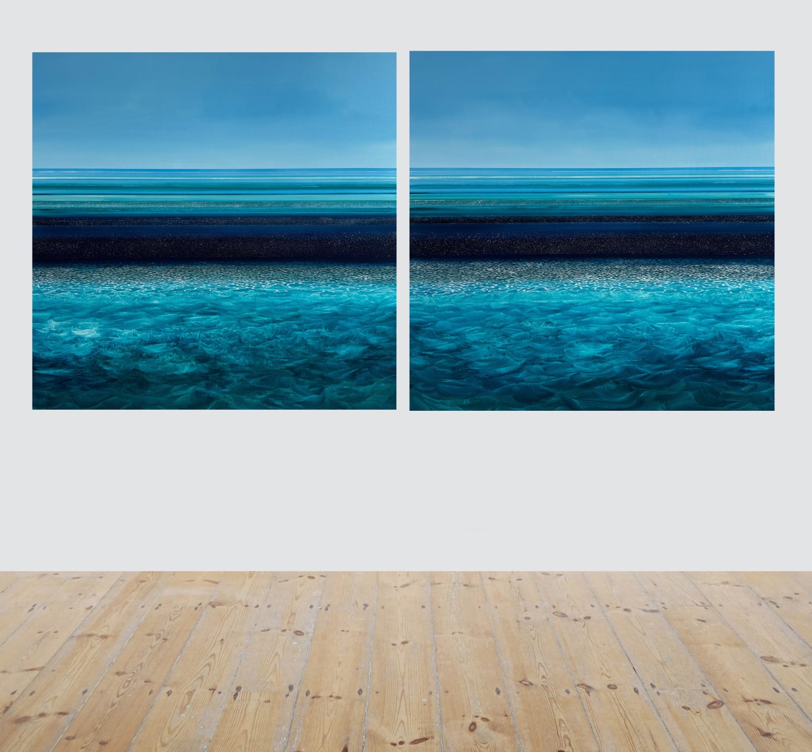 Jack Davis, Clarity (Diptych), 2025