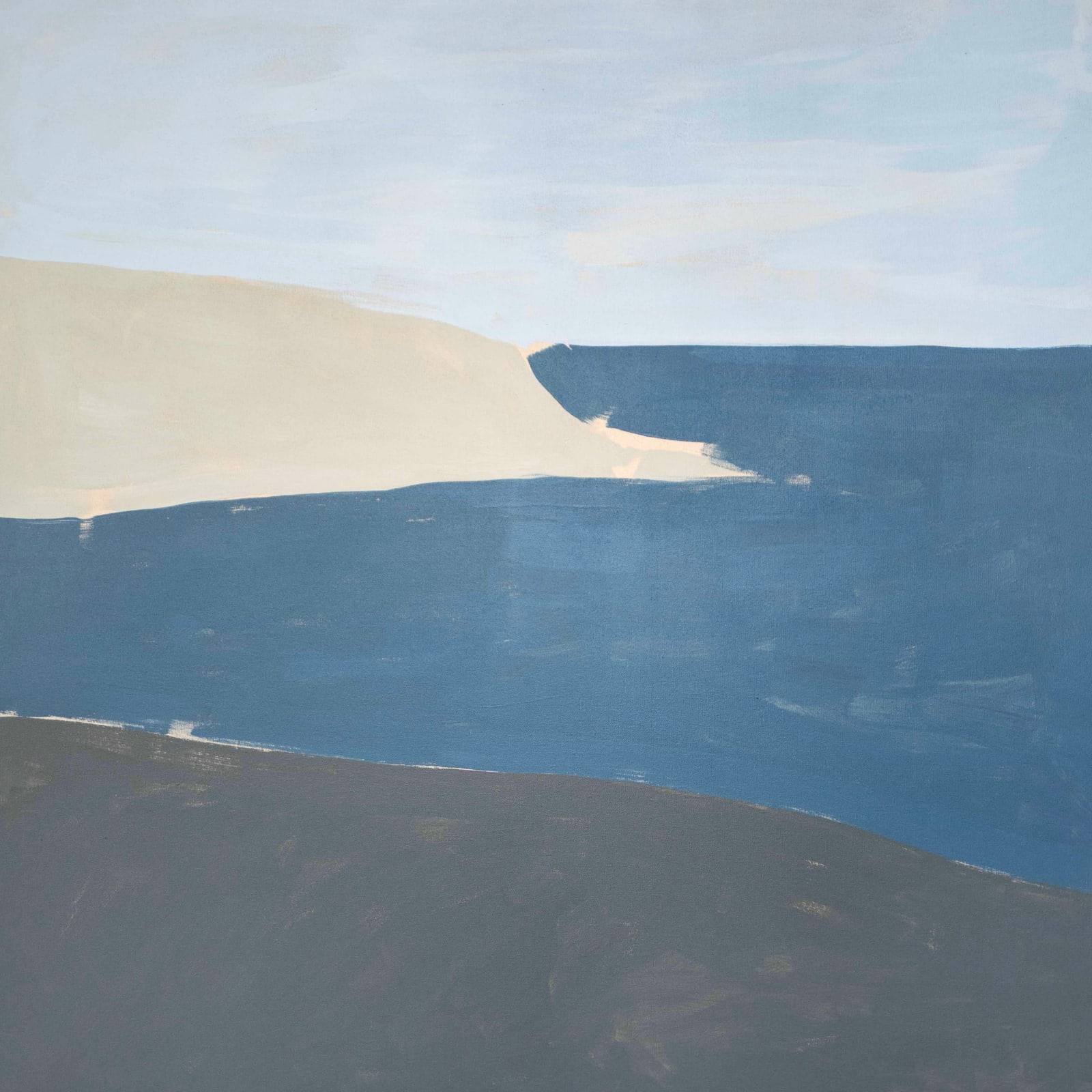Sarah Woods, Dark Blue Hues, Penberth Cove, 2025