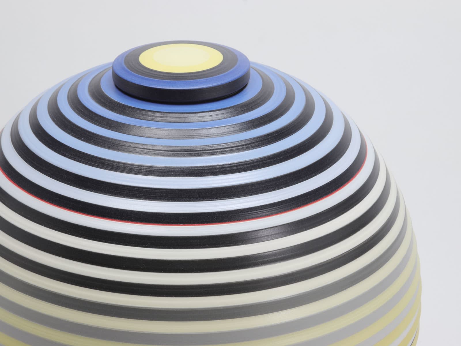 Jin Eui Kim, OPject - Spherical Form with Lid IX, 2025
