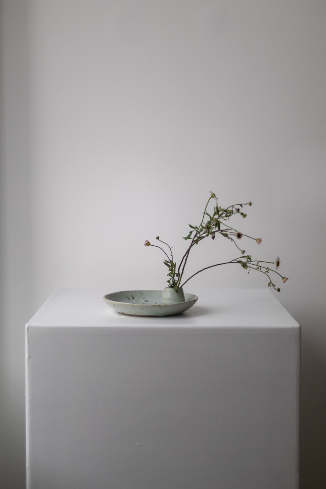Chloé Rosetta Bell, Wild Flower and Candle Vessel with Steel Lid I