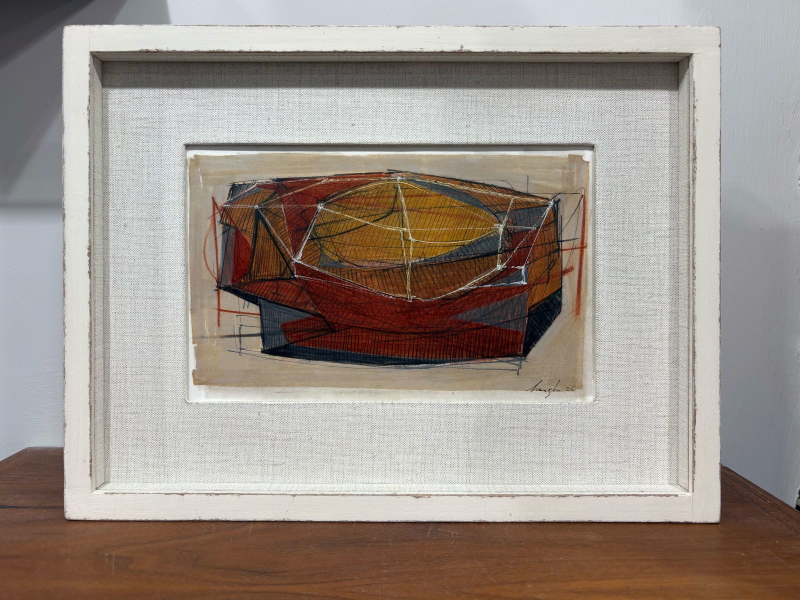 Leigh Davis, Rocks at Low Tide, 2025