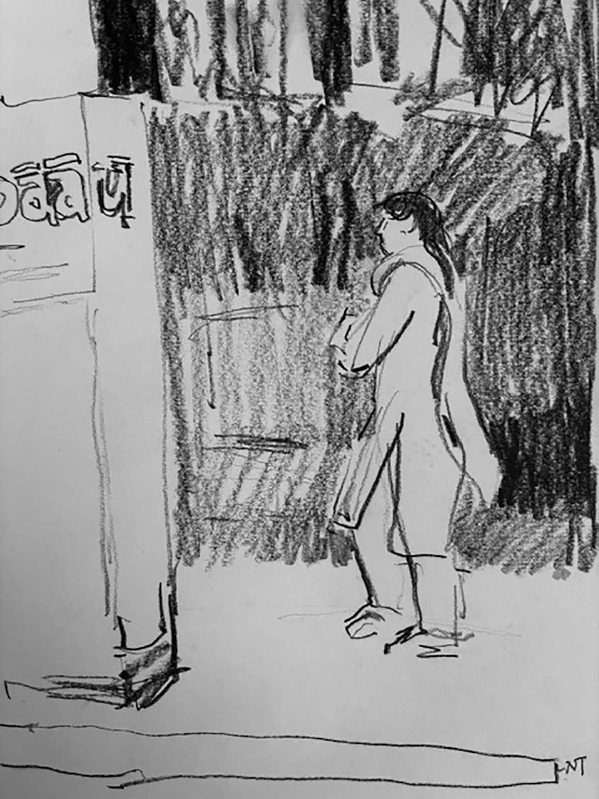 Nick Tidnam, Lady Passing, Delhi