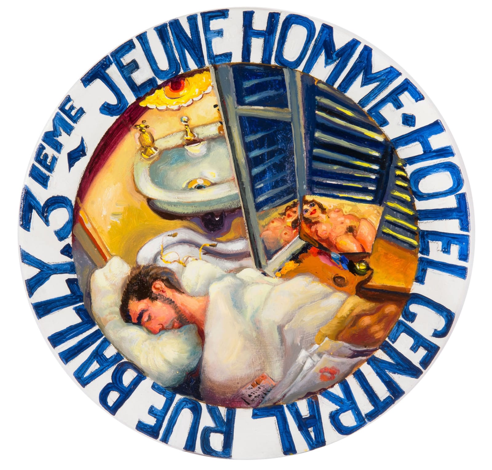 Anthony Green, Jeune Homme, Hôtel Central, Rue Bailly, 3ième (2019)