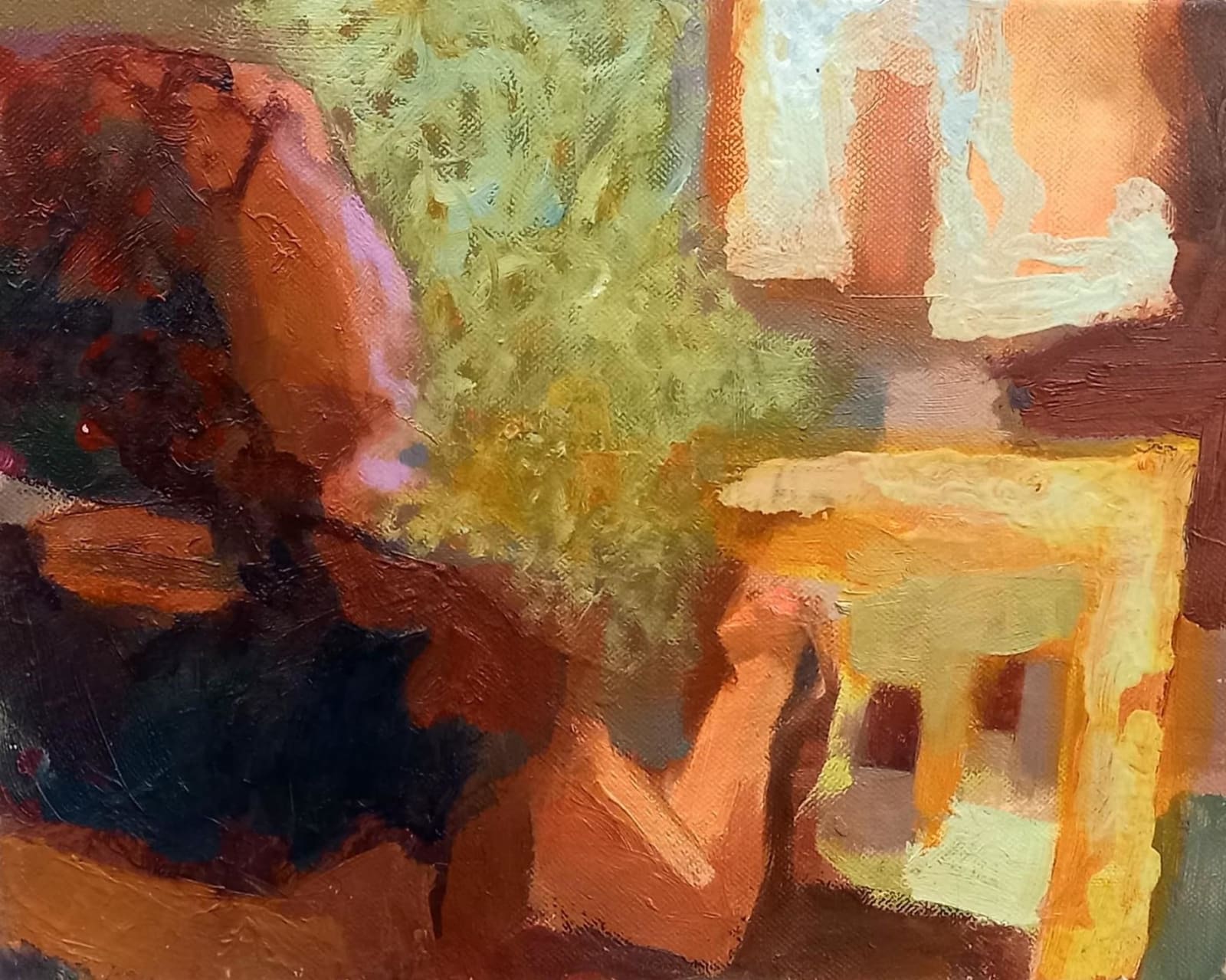 Diana Charnley, Working at the Table