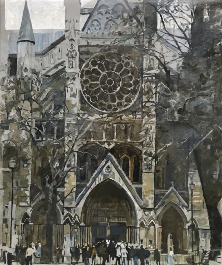 Ken Howard, The North Door, Westminster Abbey