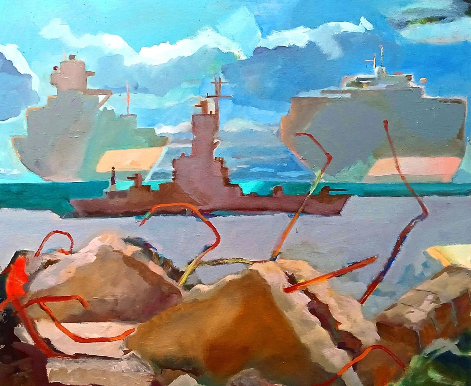 Diana Charnley, Blockade