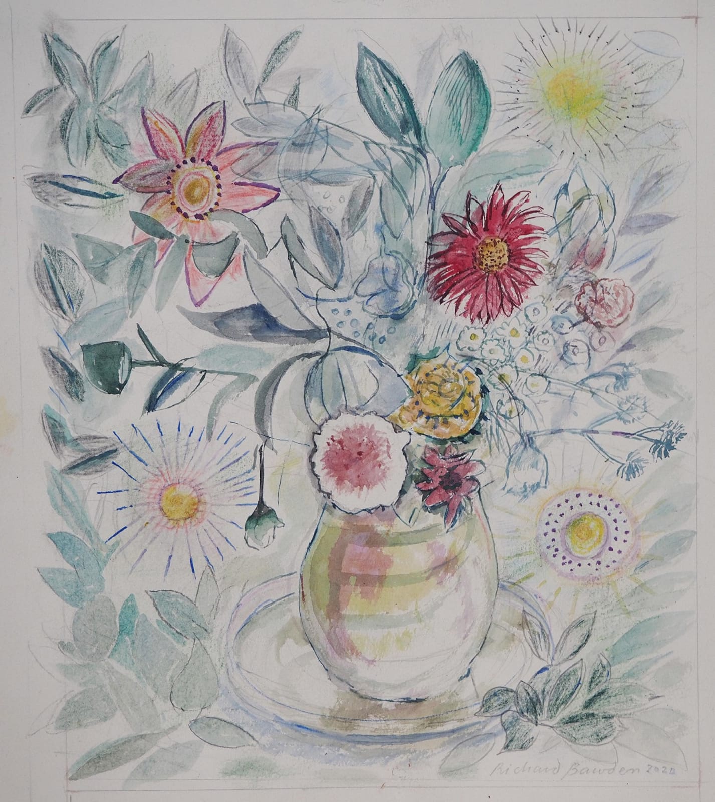 Richard Bawden, Spring Flowers