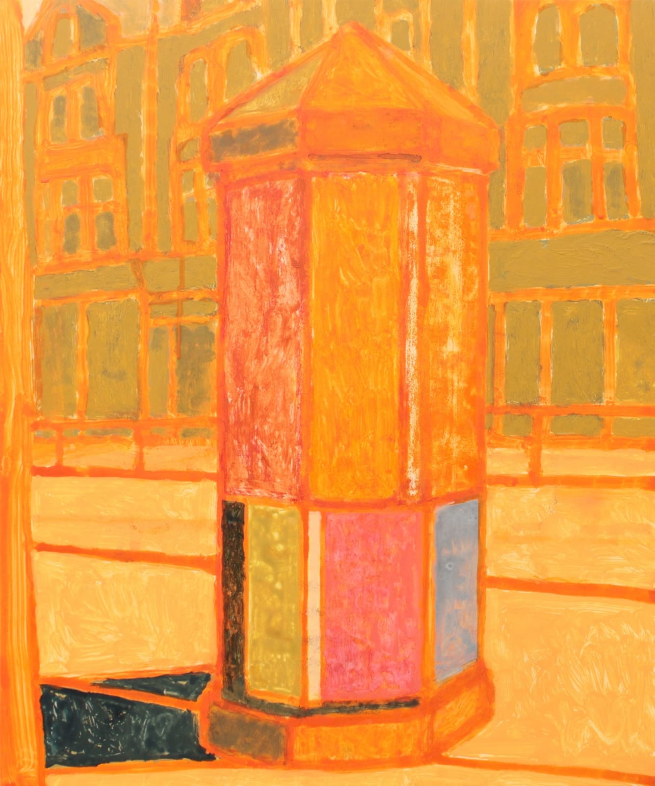 Jonathan Hooper, Poster Drum at Hyde Park Corner, Leeds, 2024