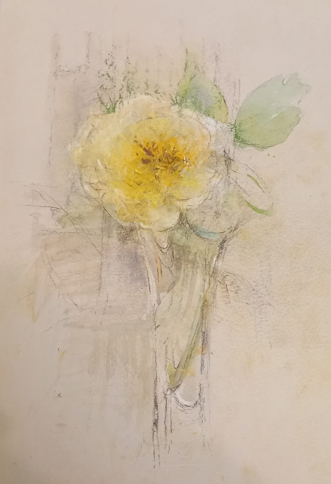Diana Armfield, Yellow Rose