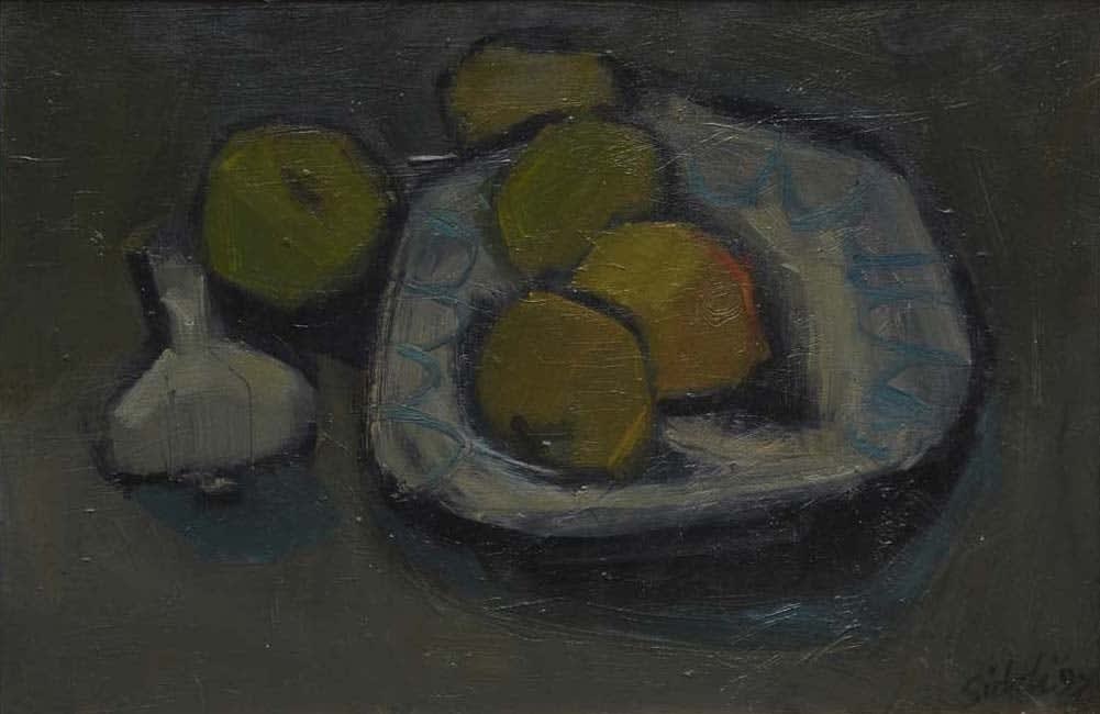 Dawn Sidoli, Still Life with Garlic
