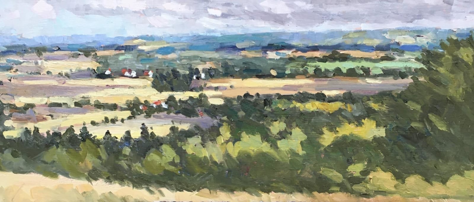 Jane Hope, View from Wittenham Clumps