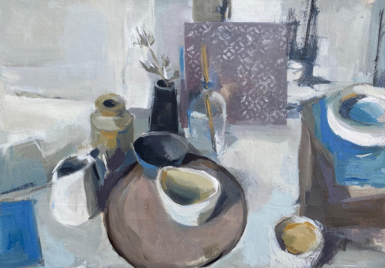 Harriet Eagle, On the Shelf - In my Studio
