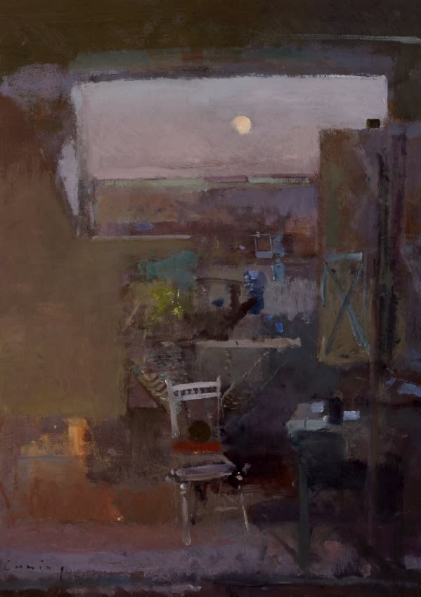 Frederick Cuming, Studio Evening Moonrise